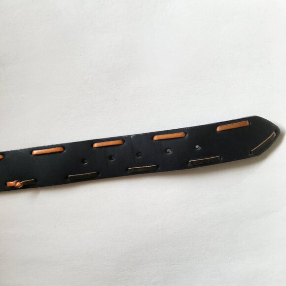 The Limited vintage leather high waisted belt - Picture 6 of 10